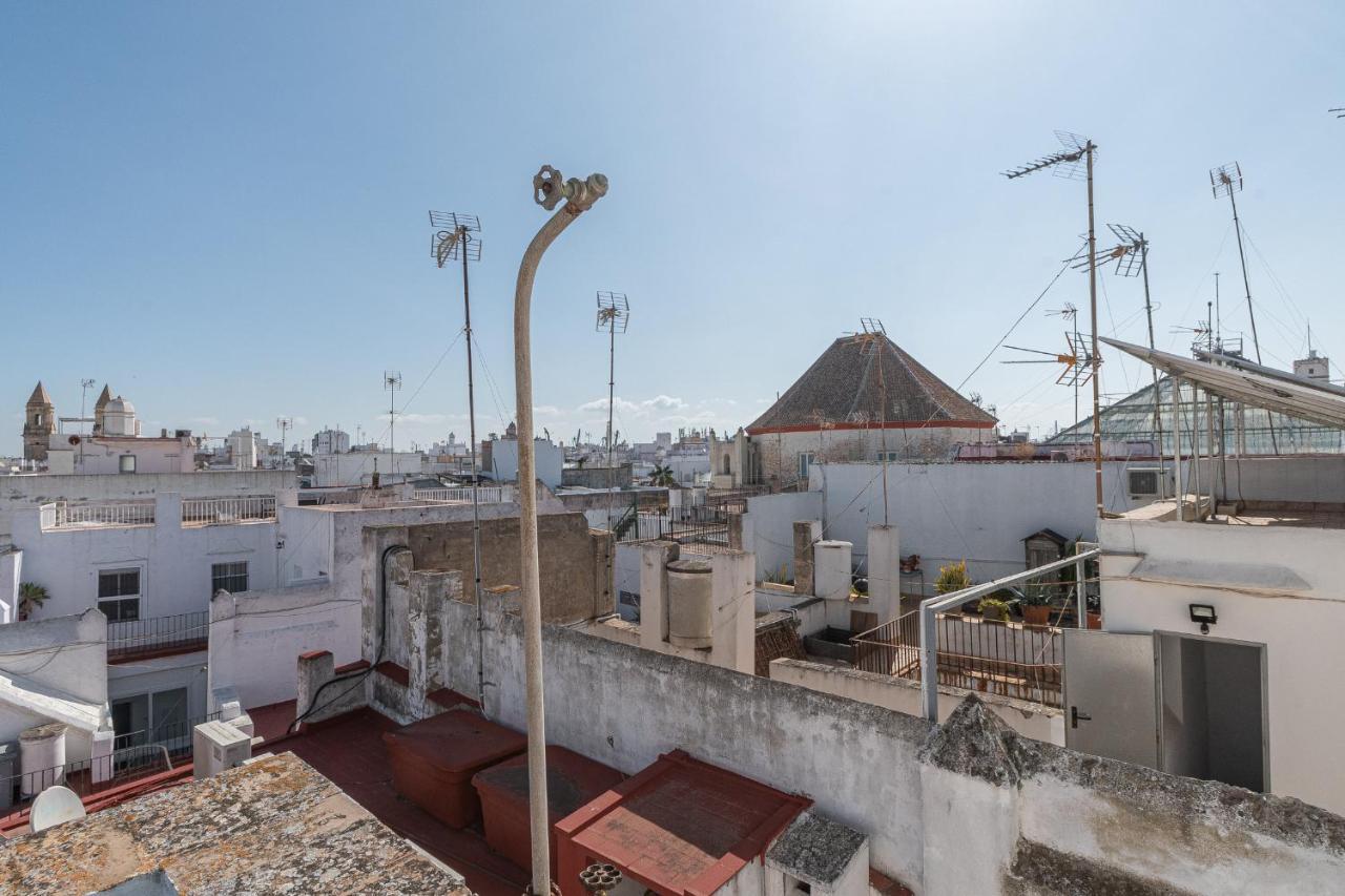 Terraza Estampa De Cadiz Apartment Luaran gambar