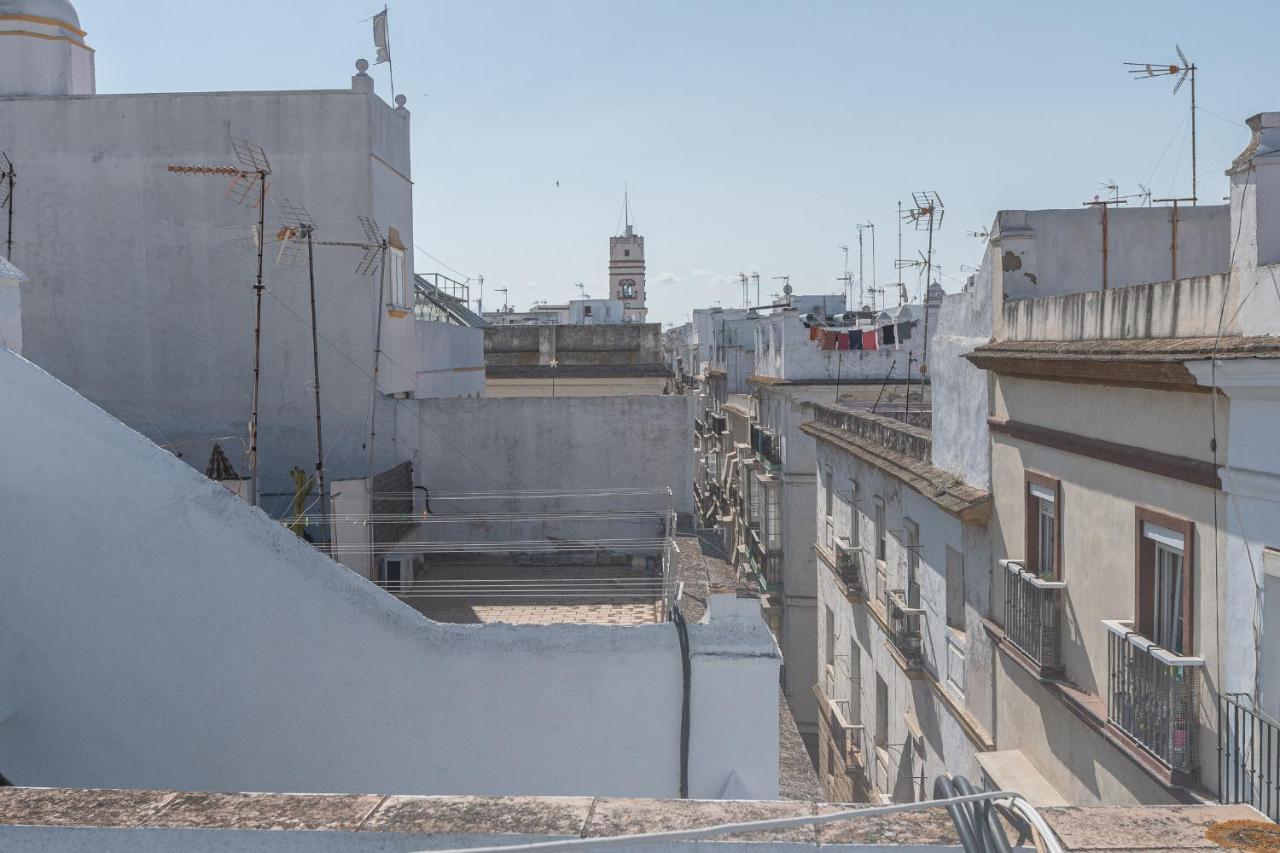 Terraza Estampa De Cadiz Apartment Luaran gambar